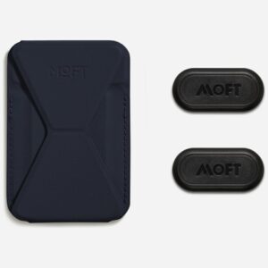 Moft Movas Snap-On MagSafe Magnetic Wallet and Phone Stand navy blue - Image 10