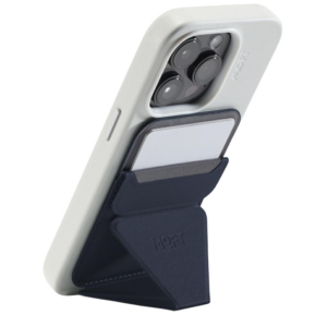 Moft Movas Snap-On MagSafe Magnetic Wallet and Phone Stand navy blue