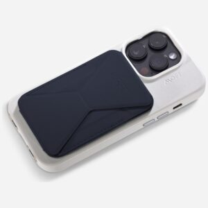 Moft Movas Snap-On MagSafe Magnetic Wallet and Phone Stand navy blue - Image 6