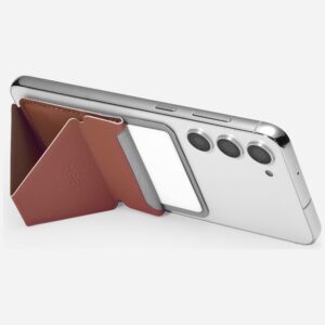 Moft Movas Self-Adhesive Wallet and Phone Stand brown - Image 2