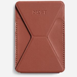 Moft Movas Self-Adhesive Wallet and Phone Stand brown - Image 3