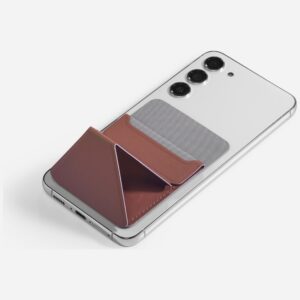 Moft Movas Self-Adhesive Wallet and Phone Stand brown - Image 5