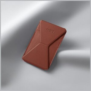 Moft Movas Self-Adhesive Wallet and Phone Stand brown - Image 8