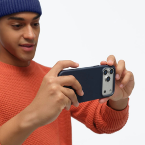 Moft Snap Movas MagSafe dėklas Apple iPhone 17 Pro mėlynos spalvos - Image 2
