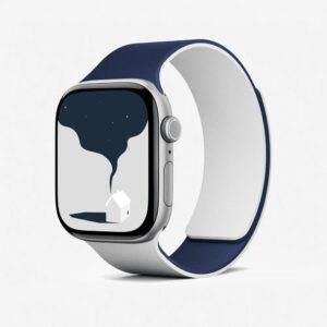 Moft Snap Duo apyrankė for Apple Watch 1-5/6/7/8/9/10/11/SE/SE 2/SE 3 (38/40/41/42 mm) navy blue/misty - Image 2