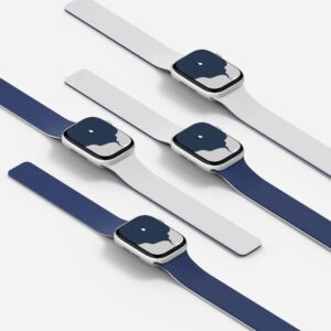 Moft Snap Duo apyrankė for Apple Watch 1-5/6/7/8/9/10/11/SE/SE 2/SE 3 (38/40/41/42 mm) navy blue/misty - Image 4