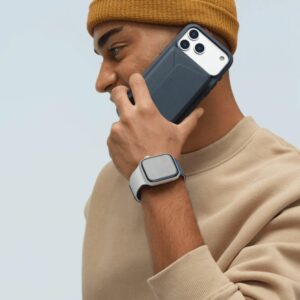 Moft Snap Duo apyrankė for Apple Watch 1-5/6/7/8/9/10/11/SE/SE 2/SE 3 (38/40/41/42 mm) navy blue/misty - Image 5