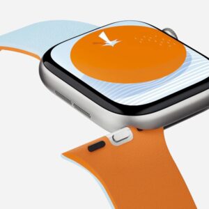 Moft Snap Duo apyrankė for Apple Watch 1-5/6/7/8/9/10/11/SE/SE 2/SE 3 (38/40/41/42 mm) sunrise/shooting - Image 3