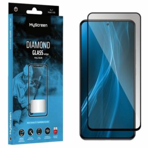 MS Diamond Glass Edge FG Xiaomi Poco F5 Pro black Full Glue - Image 1