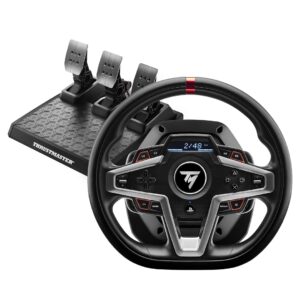 Thrustmaster T248 Juoda USB Vairas + pedalai PC, PlayStation 4, PlayStation 5 - Image 1