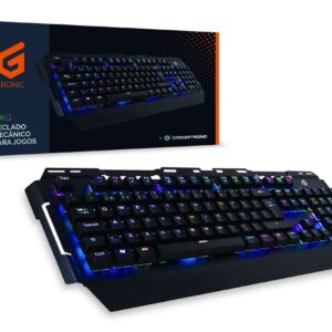 Conceptronic KRONIC klaviatūra Žaidimams USB QWERTY Portugališka Juoda - Image 2