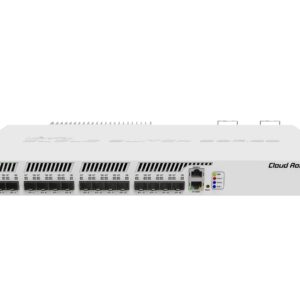 Mikrotik CRS317-1G-16S+RM tinklo komutatorius Valdomas L3 1U Pilka