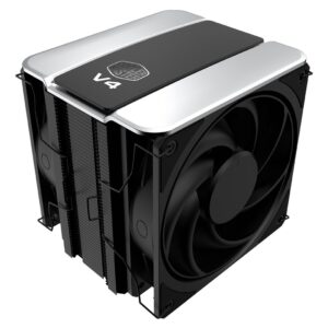 Cooler Master V4 Alpha 3DHP Black Procesorius Orinis aušintuvas 12 cm Juoda 1 vnt - Image 1