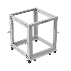 ATVIRAS RACK 19" 12U 600X600-1100 REGULIUOJAMAS PILKAS LANBERG - Image 2