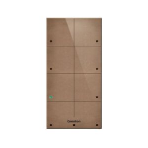 GRENTON TOUCH PANEL/ 8 TOUCH AREAS/ TF-BUS/ LIGHT, MADE OF NATURAL LEATHER FRONT - Image 1