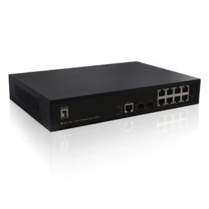 LevelOne GEL-1061 tinklo komutatorius Valdomas L2 Gigabit Ethernet (10/100/1000) Juoda - Image 3
