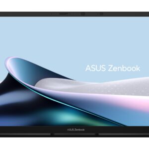 ASUS Zenbook 14 OLED UM3406KA-WS79T nešiojamas kompiuteris AMD Ryzen AI 7 350 Knyginis kompiuteris 35,6 cm (14") Lietimui jautrus ekranas WUXGA 32 GB LPDDR5x-SDRAM 1 TB SSD Wi-Fi 6E (802.11ax) Windows 11 Home Juoda Naujas / Repack - Image 2