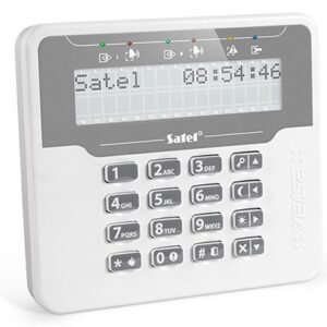 Satel VERSA-LCDM-WH apsauginė įėjimo kontrolės sistema Pilka, Balta