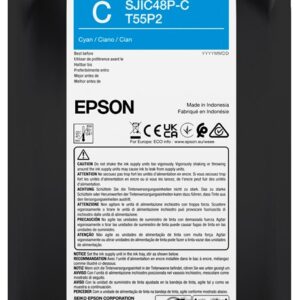 Epson SJIC48P-C rašalo kasetė 1 vnt Originalus Žydras