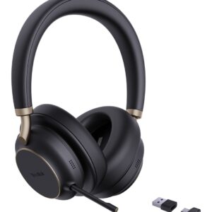 Yealink BH76 Plus Teams USB-C/A Laisvų rankų įranga Bevielis Su lankeliu Skambučiai / muzika USB Type-C / USB Type-A Bluetooth Juoda - Image 2