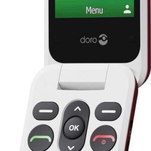 Doro Leva E30 7,11 cm (2.8") 142,7 g Raudona, Balta Bazinis telefonas - Image 2