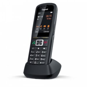 Gigaset R700H PRO DECT telefonas Skambintojo ID Juoda - Image 3