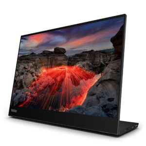 Lenovo ThinkVision M14t Gen 2 kompiuterio monitorius 35,6 cm (14") 2240 x 1400 pikseliai 2.2K LED Lietimui jautrus ekranas Juoda - Image 3