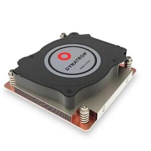 Inter-Tech Q-7 Procesorius Orinis aušintuvas 8 cm Juoda 1 vnt