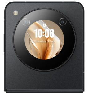 Nubia Flip 5G 17,5 cm (6.9") Dviguba SIM jungtis Android 13 C tipo USB 8 GB 256 GB 4310 mAh Juoda