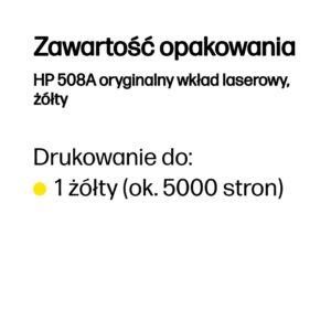 HP 508A Yellow Original LaserJet Toner Cartridge - Image 3