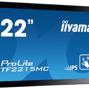 iiyama ProLite TF2215MC-B2 kompiuterio monitorius 54,6 cm (21.5") 1920 x 1080 pikseliai „Full HD“ LED Lietimui jautrus ekranas Daugybė naudotojų Juoda - Image 1