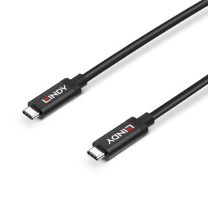 Lindy 43308 USB kabelis USB 3.2 Gen 2 (3.1 Gen 2) 5 m USB C Juoda - Image 3