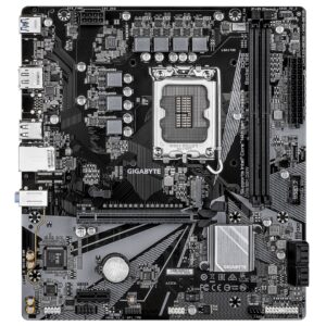 GIGABYTE H610M D3W pagrindinė plokštė Intel H610 LGA 1700 „micro ATX“ - Image 2