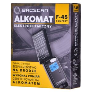 BACscan F-45 alkotesteris 0 - 4% Juoda