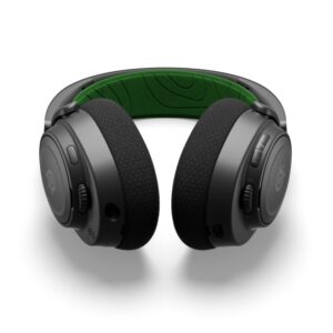Steelseries Arctis Nova 7X Laisvų rankų įranga Vielinis ir Bevielis Su lankeliu Žaidimams C tipo USB Bluetooth Juoda, Žalia - Image 1