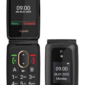 Gigaset GL795 7,11 cm (2.8") 142 g Juoda Telefonas vyresnio amžiaus žmonėms - Image 1