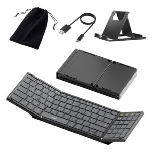 Inateck N0135_BLACK klaviatūra Namams / biurui „Bluetooth“ Juoda - Image 2