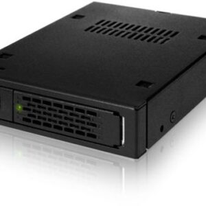 Icy Dock MB991IK-B diskų įrenginio skyriaus dangtelis 2.5" Atminties disko dėklas Juoda
