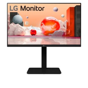 LG 24BA560 kompiuterio monitorius 60,5 cm (23.8") 1920 x 1080 pikseliai „Full HD“ LED Juoda - Image 1