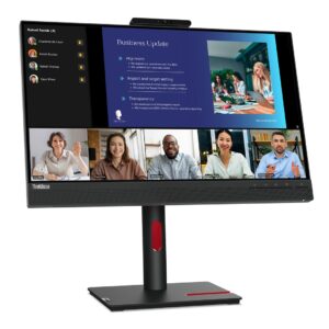 Lenovo ThinkVision T24v-30 LED display 60,5 cm (23.8") 1920 x 1080 pikseliai „Full HD“ Juoda - Image 2
