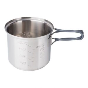 ESBIT Cookset with alcohol burner Stiklinis indelis 0,985 L Nerūdijančiojo plieno - Image 3