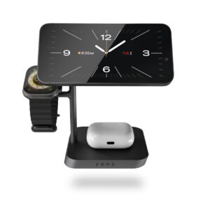 ZENS Office Charger Pro 3 Ausinės, Išmanusis telefonas, Išmanusis laikrodis Juoda AC Belaidis įkrovimas Spartusis įkrovimas Vidaus - Image 2