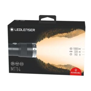 Ledlenser MT14 Juoda, Sidabras Rankinis žibintuvėlis LED - Image 3