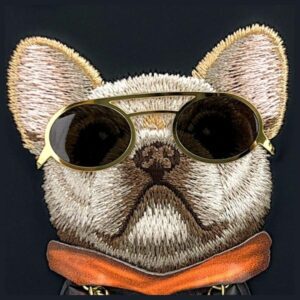 Nimmy dėklas Apple iPhone 16 6.1" black Glasses Cool Dog - Image 9