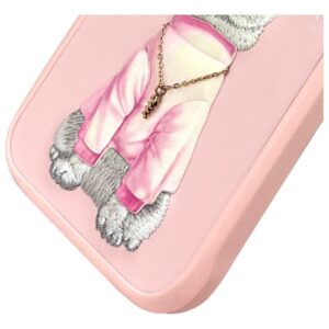 Nimmy dėklas Apple iPhone 16 Pro Max 6.9" pink Glasses Cool Cat - Image 4