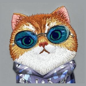 Nimmy dėklas Apple iPhone 16 6.1" gray Glasses Cool Cat - Image 9
