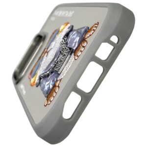 Nimmy dėklas Apple iPhone 16 Pro 6.3" gray Glasses Cool Cat - Image 6