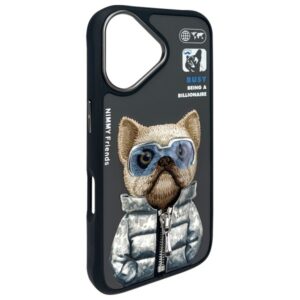 Nimmy dėklas Apple iPhone 16 6.1" juodos spalvos Cool&Cute 2.0 Dog - Image 4