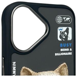 Nimmy dėklas Apple iPhone 16 6.1" juodos spalvos Cool&Cute 2.0 Dog - Image 5