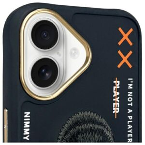 Nimmy dėklas Apple iPhone 16 6.1" juodos spalvos Cool&Cute 2.0 Monkey - Image 3